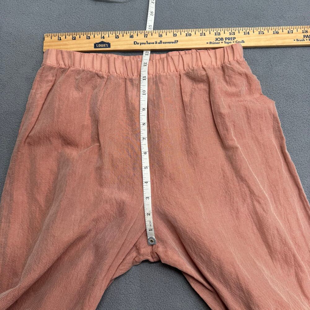 Lilith France Lagenlook Lightweight‎ Cropped Pant Womens S Sheer Art to Wear - Picture 8 of 10